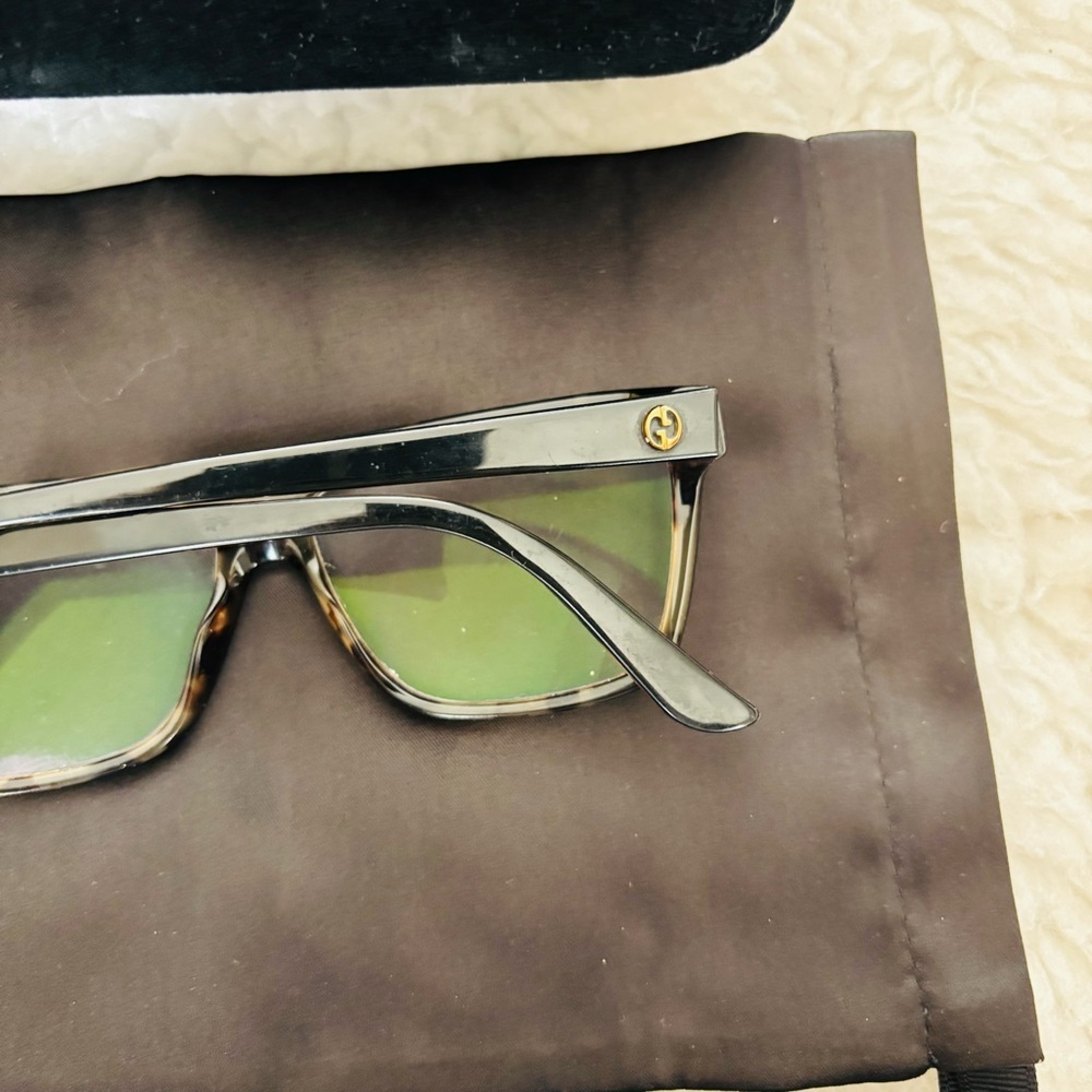 Gucci GG3545 Black/Tortoise Unisex Eyeglasses Frame Only w/ Case/Dustbag - Picture 6 of 16